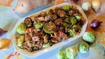 feature bbq quinoa skillet meal