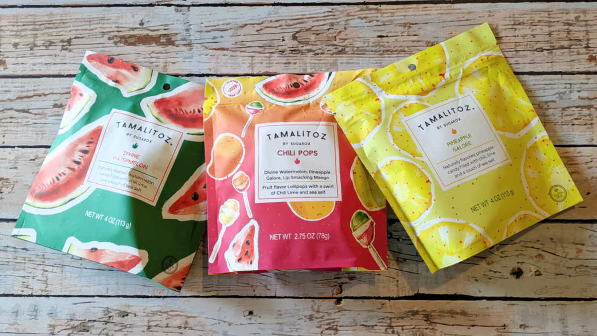 3 bags tamalitoz candy