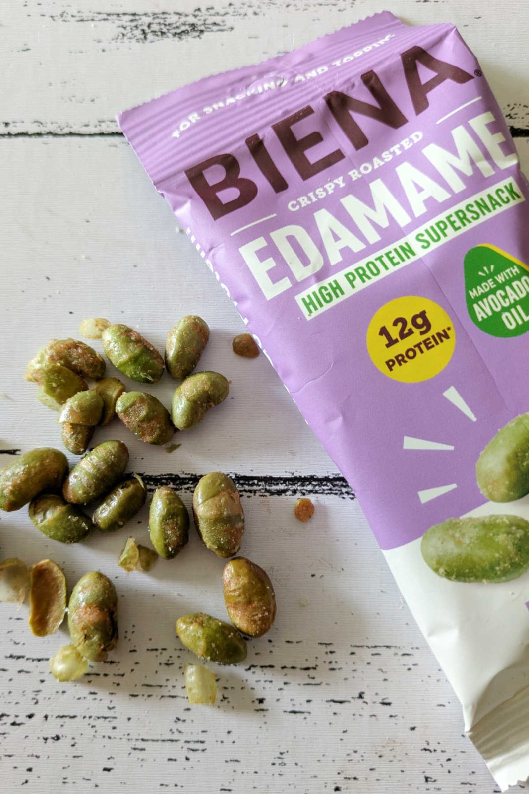 Biena Crispy Edamame is a high-protein snack with an amazing crunch. My review covers its delicious flavors and versatility as a snack or salad topper!