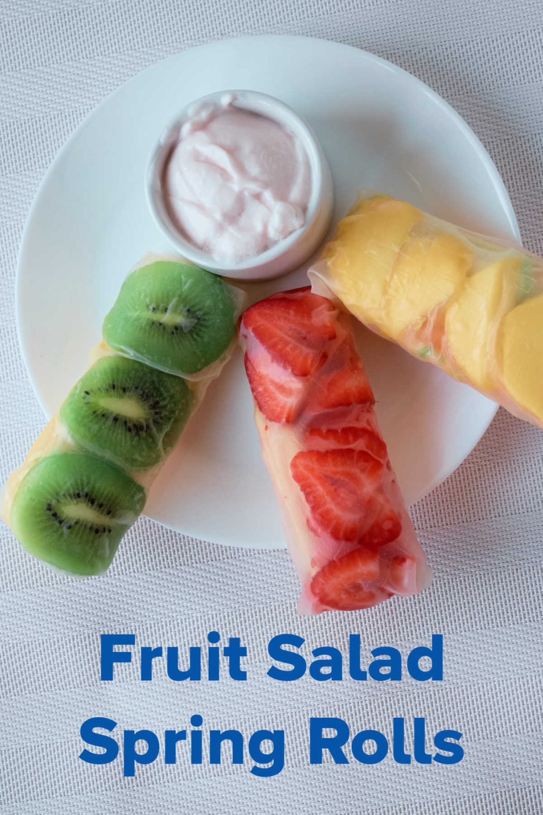 Get ready to create some edible works of art with these sweet and vibrant fruit salad spring rolls! This fun, fresh, and customizable treat is perfect for a snack or light dessert. Dip them in yogurt for an extra burst of flavor!