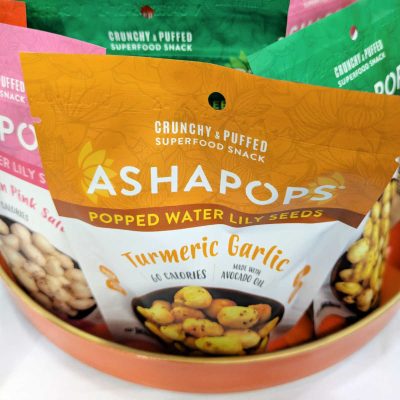 popped water lily seeds ashapops