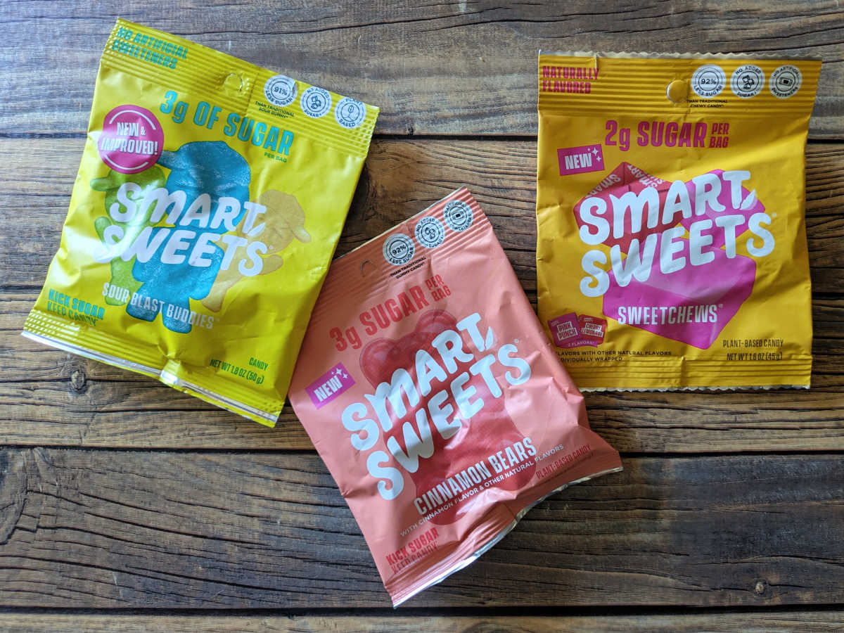 3 bags smartsweets