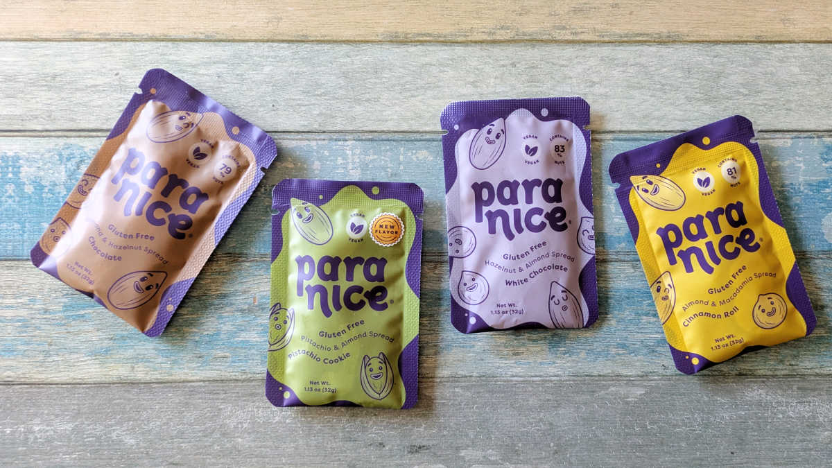 gluten free paranice spreads