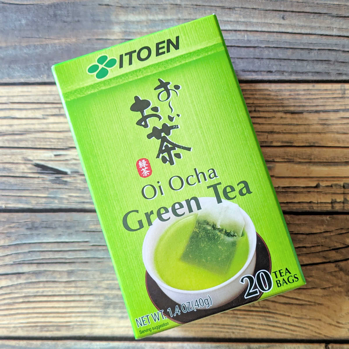 green tea ito en oi ocha box