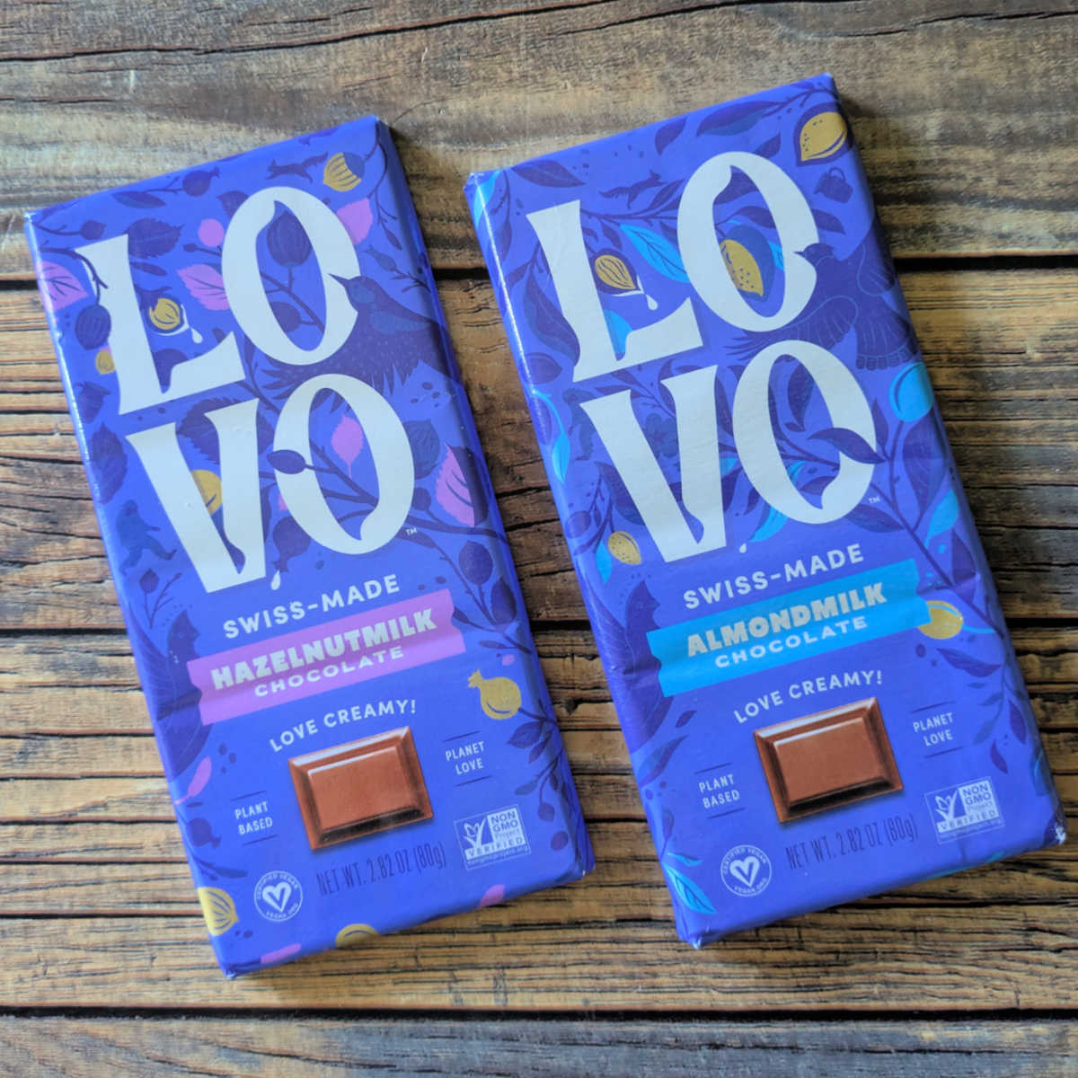 hazelnut and almond lovo chocolate