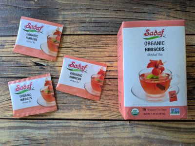 herbal sadaf organic hibiscus tea