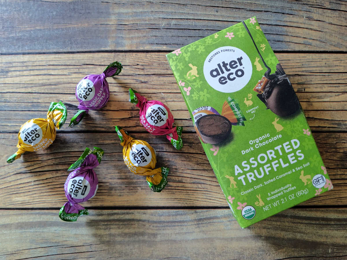 organic alter eco chocolate truffles