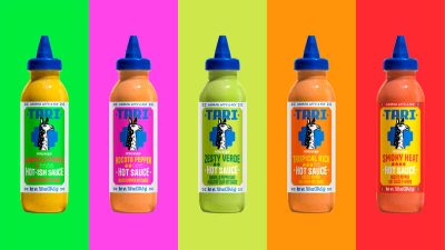 tari hot sauce bottles