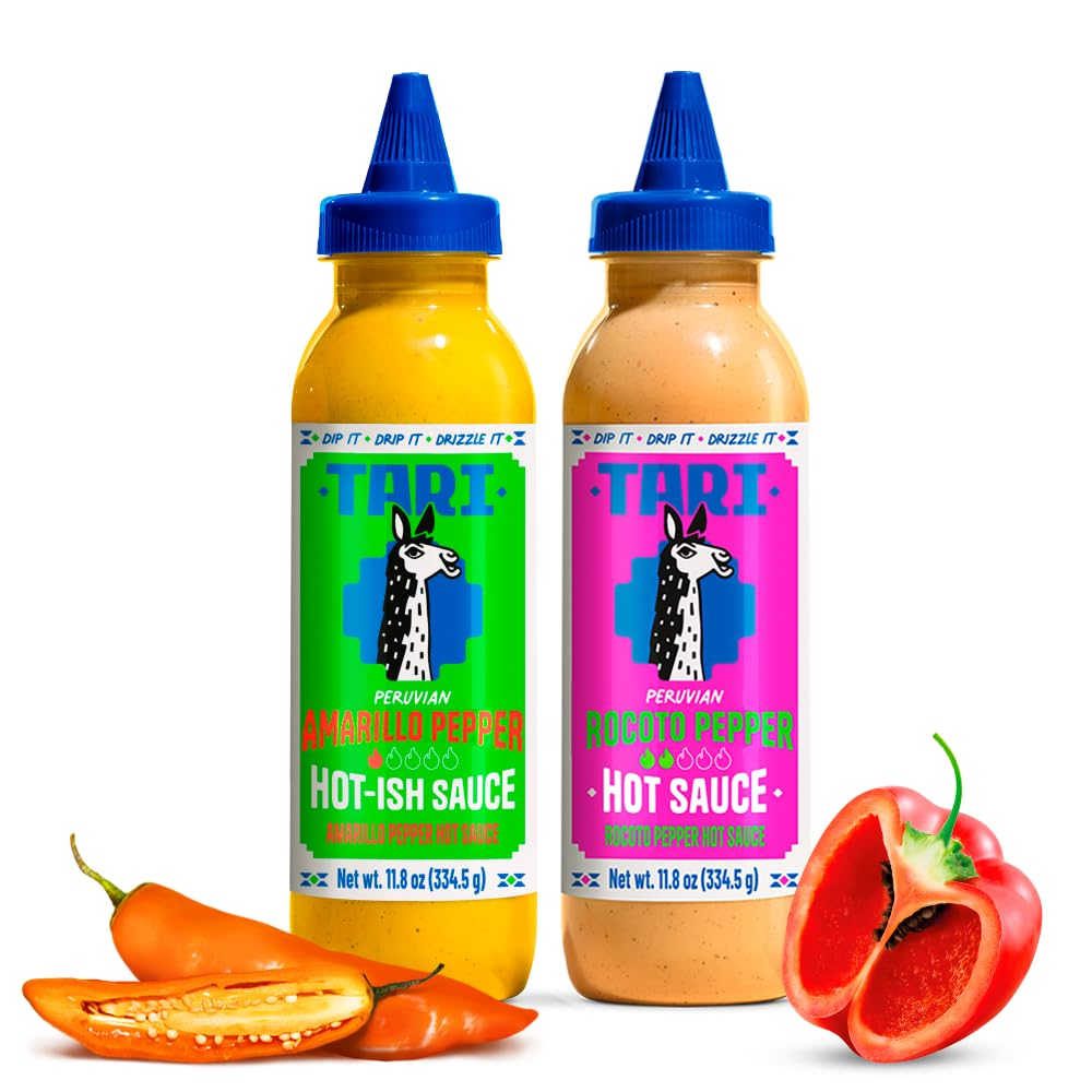 Tari brings distinct Peruvian-inspired flavors to your table with new hot sauce options and beloved original varieties.