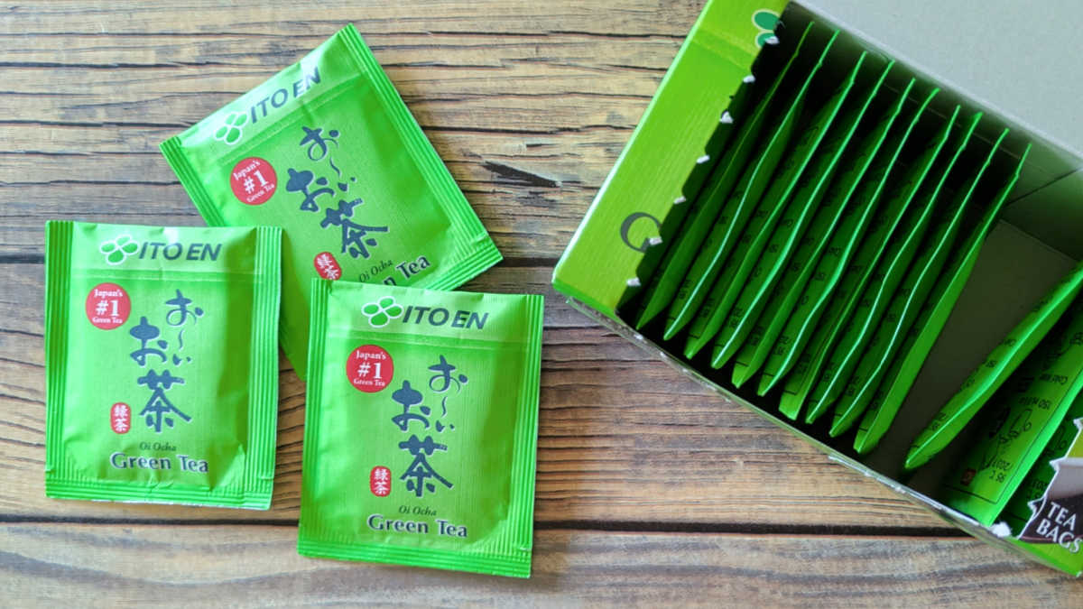 tea bags ito en oi ocha green tea