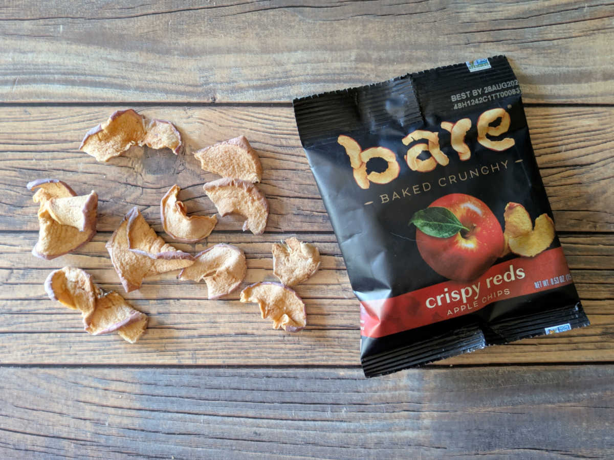 bare crispy reds apple chips