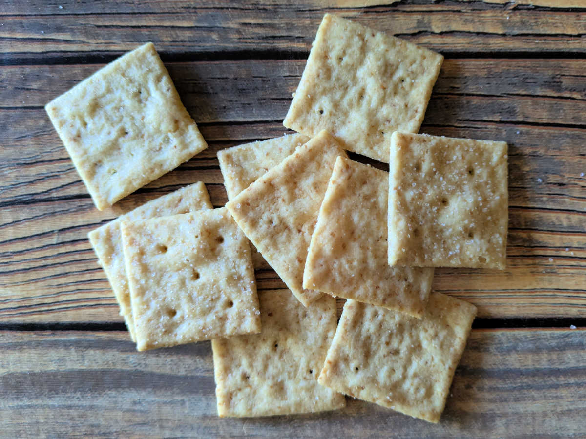 gluten free Almond Flour Crackers
