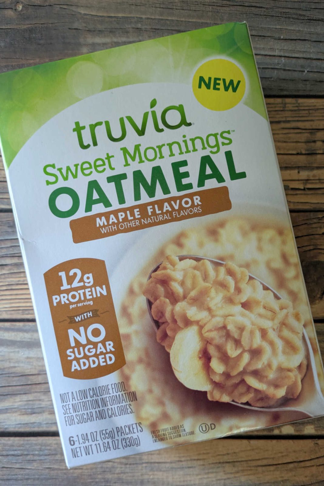 Try Truvia Instant Oatmeal for a delicious, easy-to-prepare breakfast with no added sugar. It's sweetened with stevia, and boosted with whey protein. Choose Maple, Apple Cinnamon, or Original!