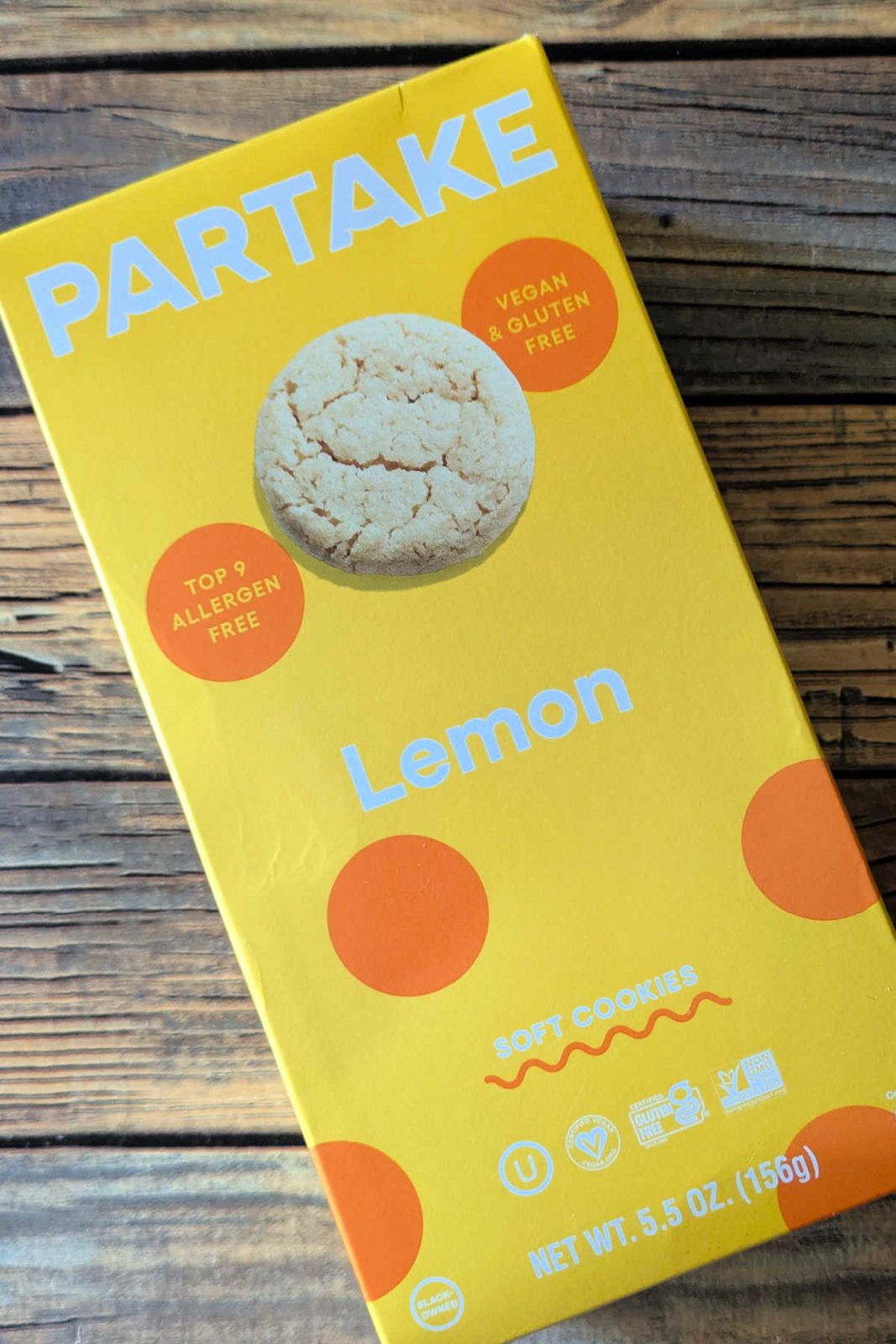 Partake Lemon Cookies are a must-try! These soft-baked, lemony treats are gluten-free, vegan, and so delicious they can be enjoyed by all.