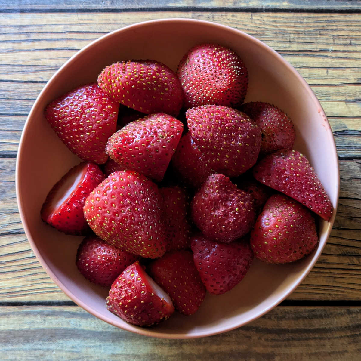 fresh strawberries