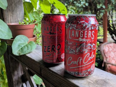langers cola cans