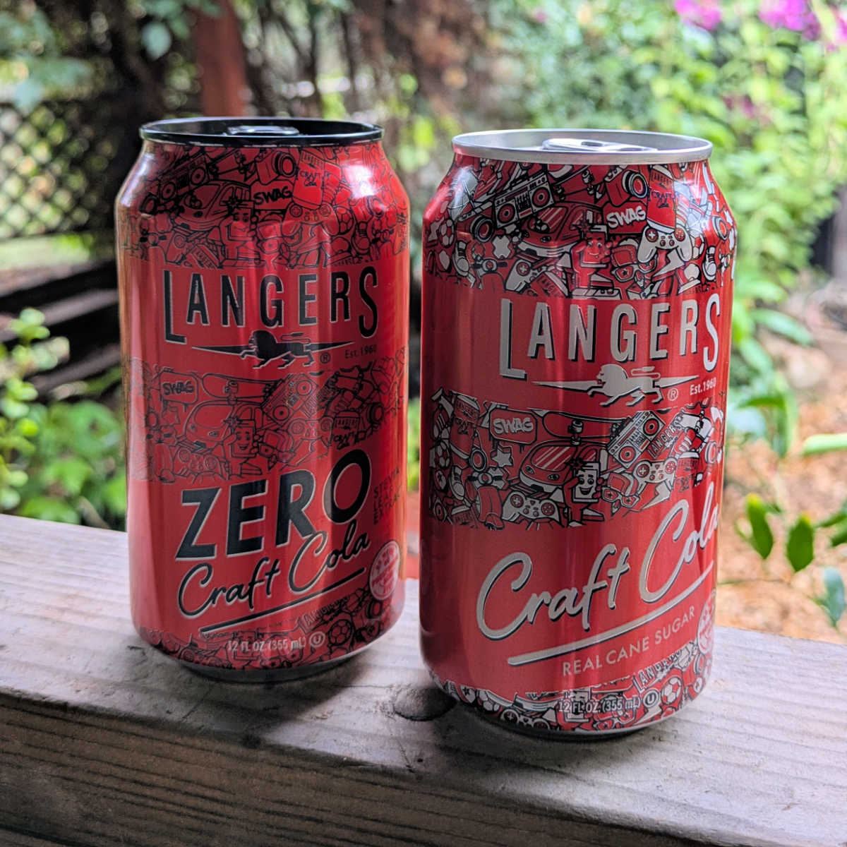 langers craft cola zero