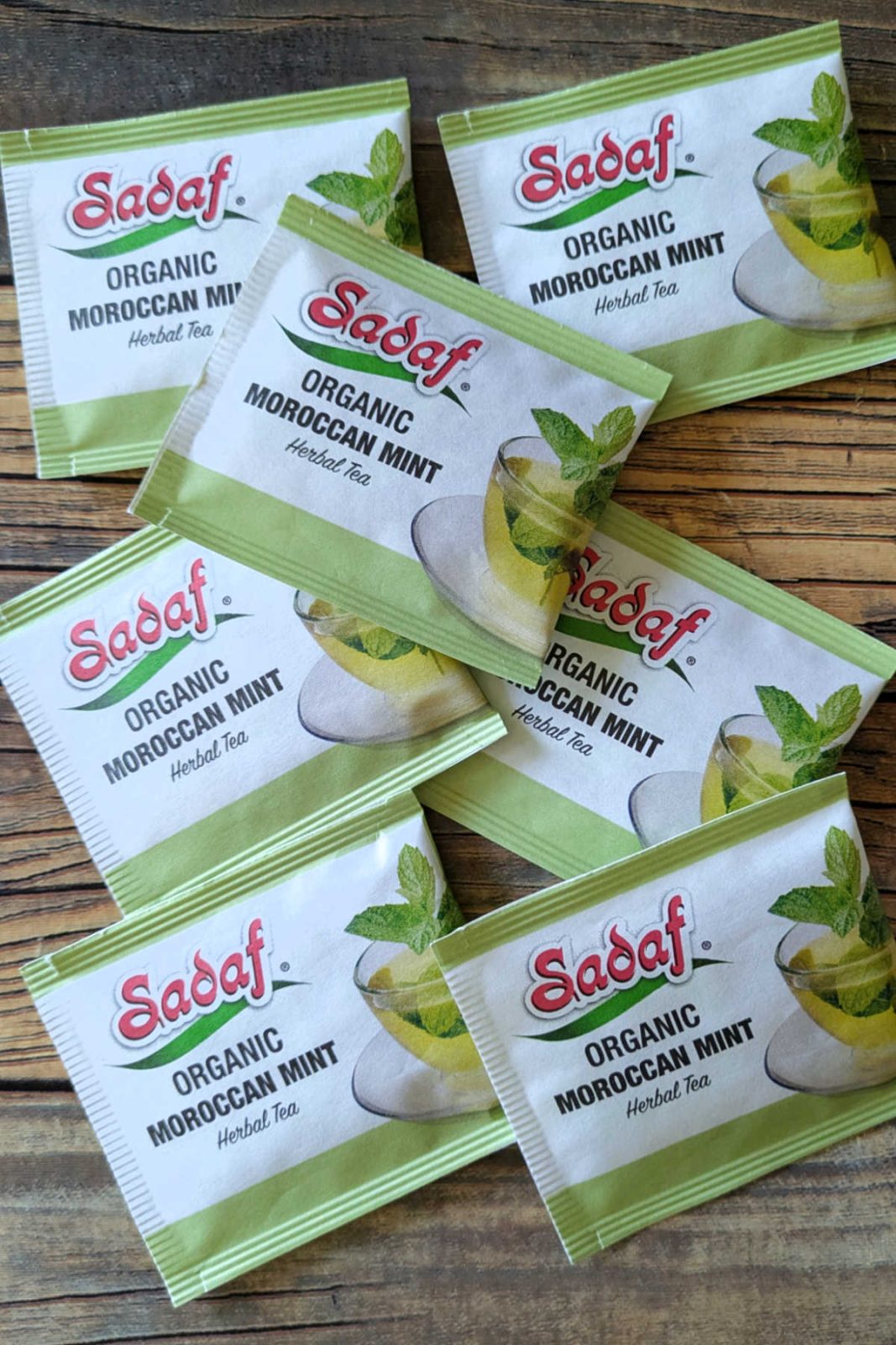 Sadaf Moroccan Mint Tea has excellent flavor with just one ingredient: Fair Trade Certified organic mint. Refreshing served iced (my favorite!) or hot, and it's kosher and halal.