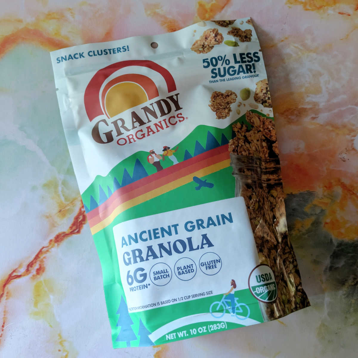 ancient grain grandy organics granola