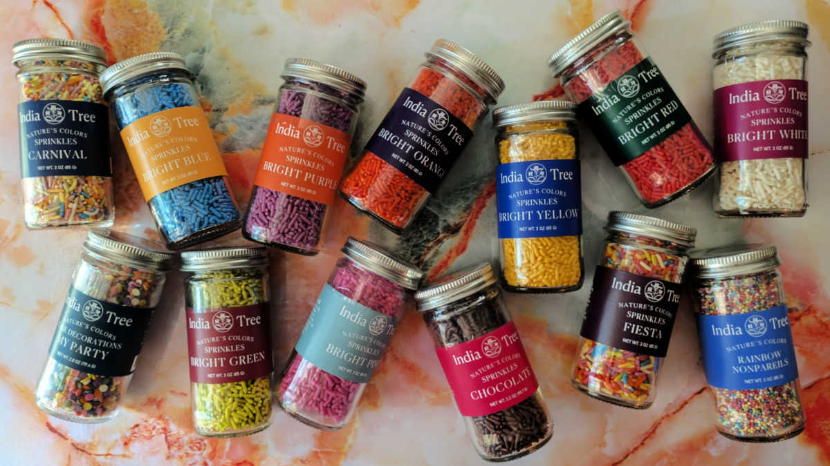 assorted india tree sprinkles
