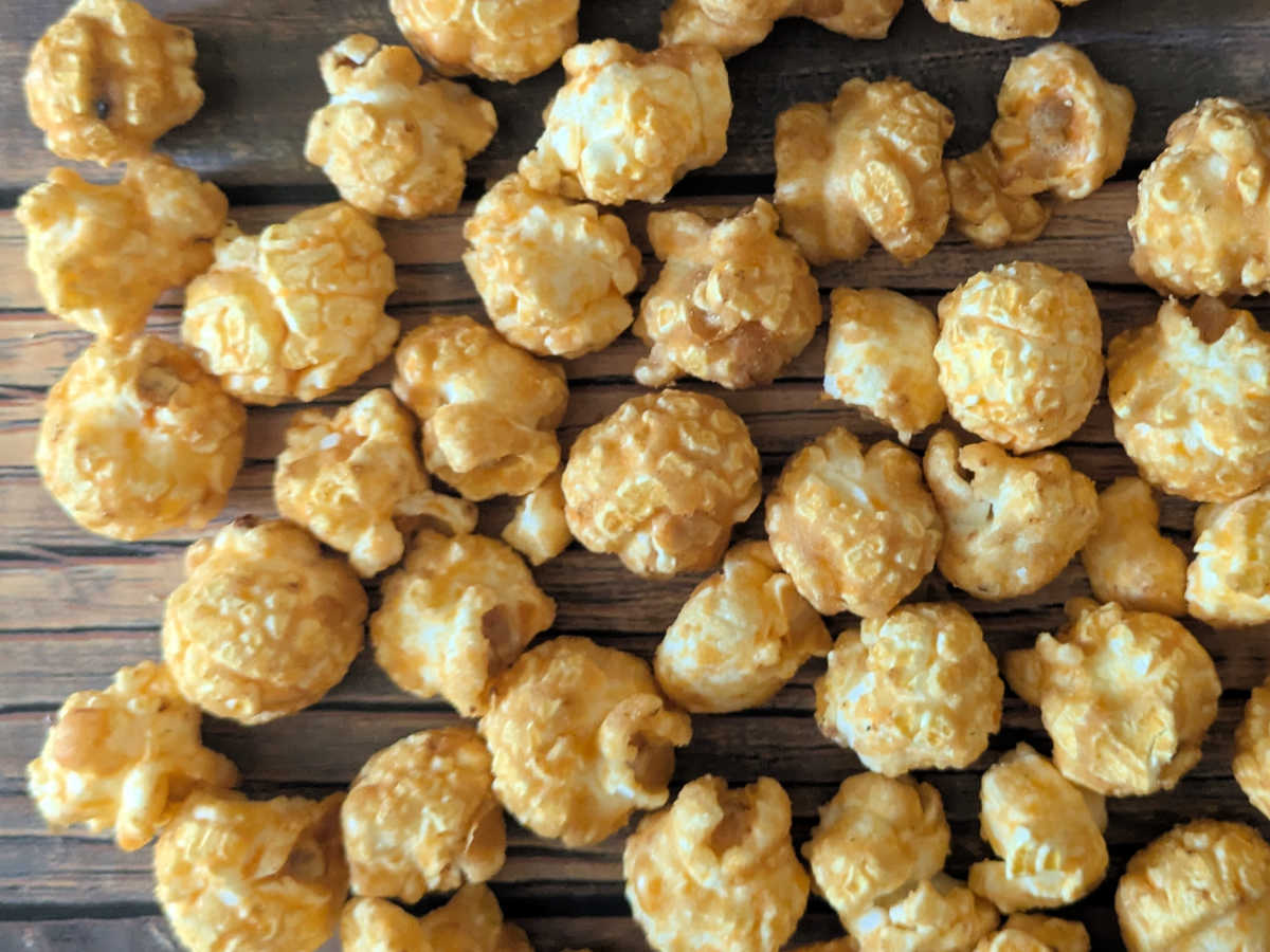 caramel cheese popcorn