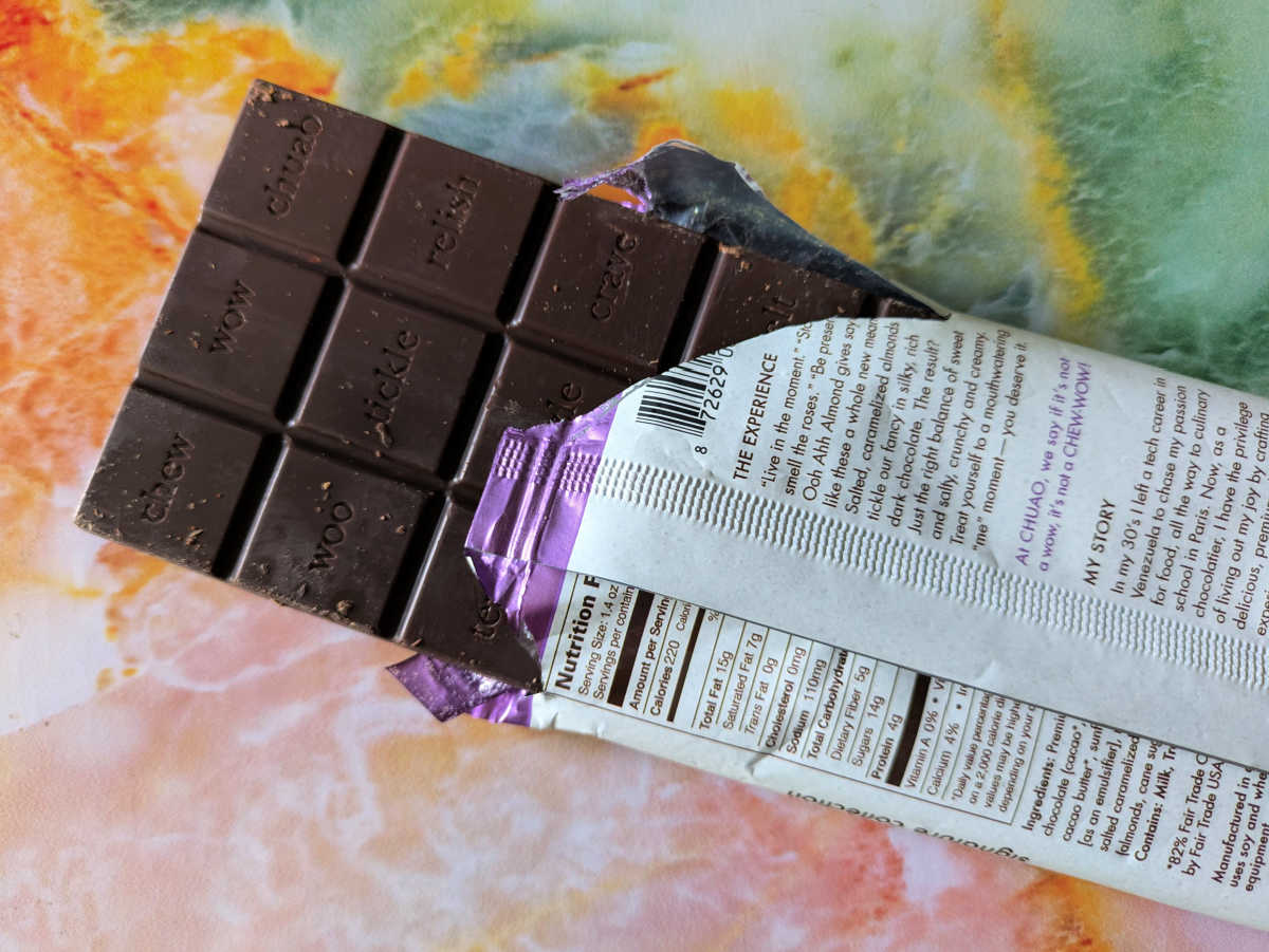 chuao dark chocolate