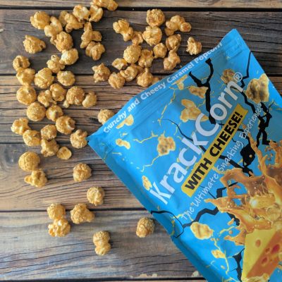 krackcorn with cheese and caramel