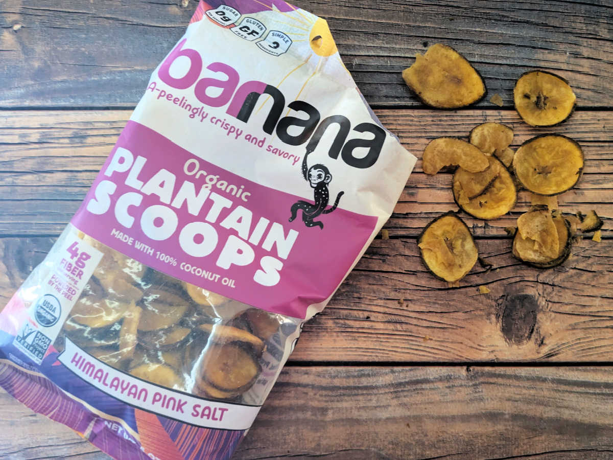 organic barnana plantain scoops