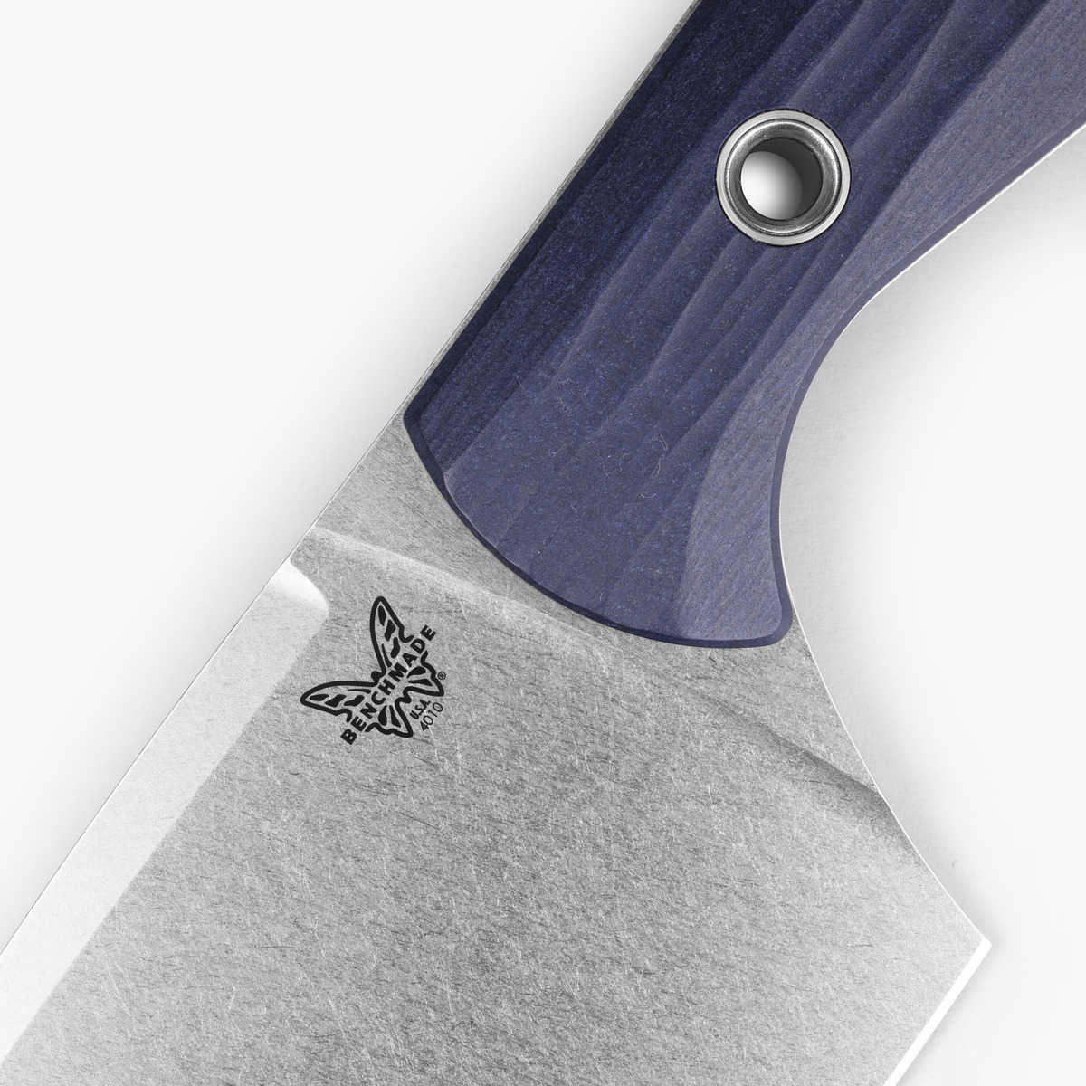 closeup benchmade station knife