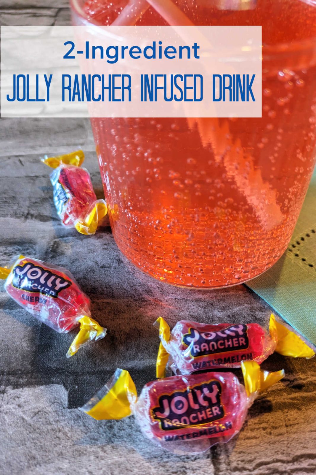 Transform any party with this viral 2-ingredient Jolly Rancher drink hack! Perfect for Christmas, Valentine's Day, and customizable for any holiday. Learn how to crush candy into a vibrant, sparkling mocktail.