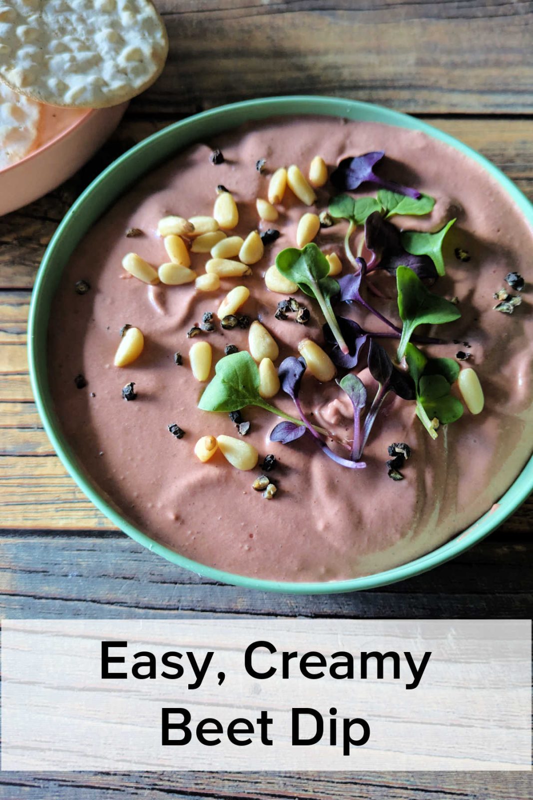 In just 5 minutes, blend up this vibrant and velvety creamy beet dip using only 3 ingredients! It's perfect for parties, make-ahead friendly, and absolutely gorgeous.