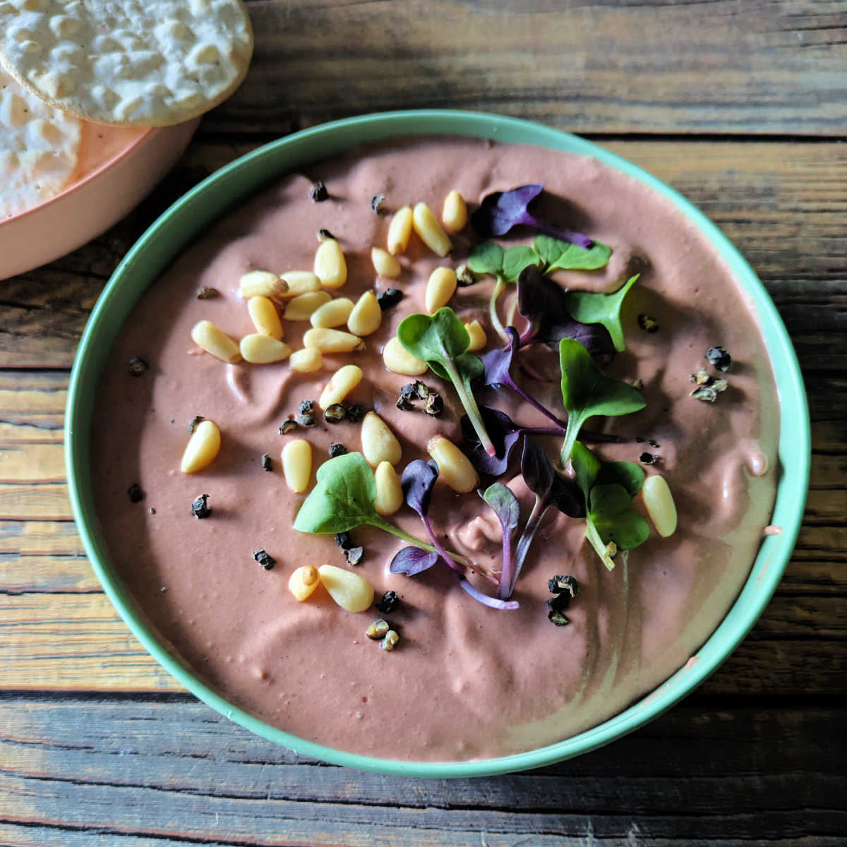 easy creamy beet dip