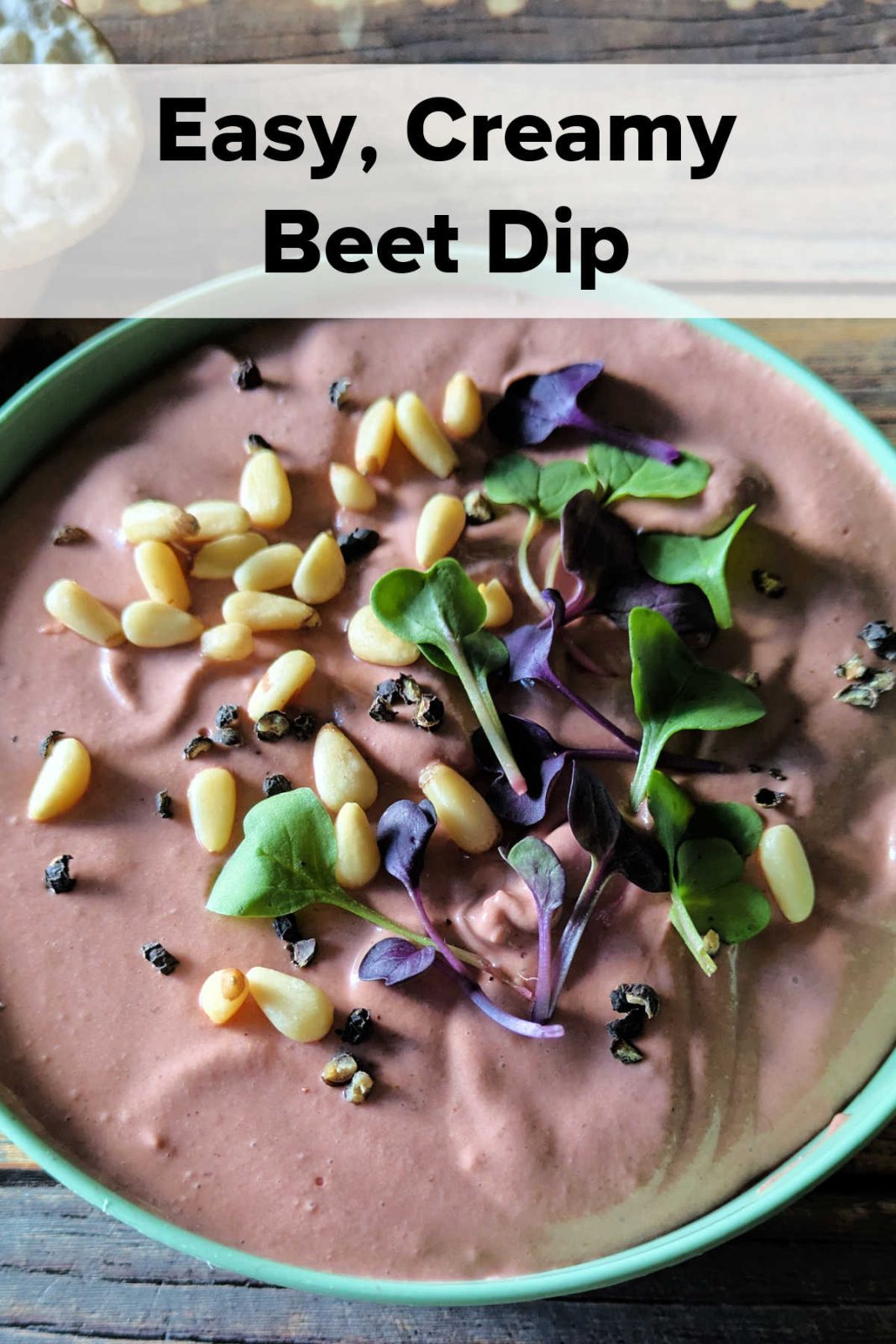 In just 5 minutes, blend up this vibrant and velvety creamy beet dip using only 3 ingredients! It's perfect for parties, make-ahead friendly, and absolutely gorgeous.