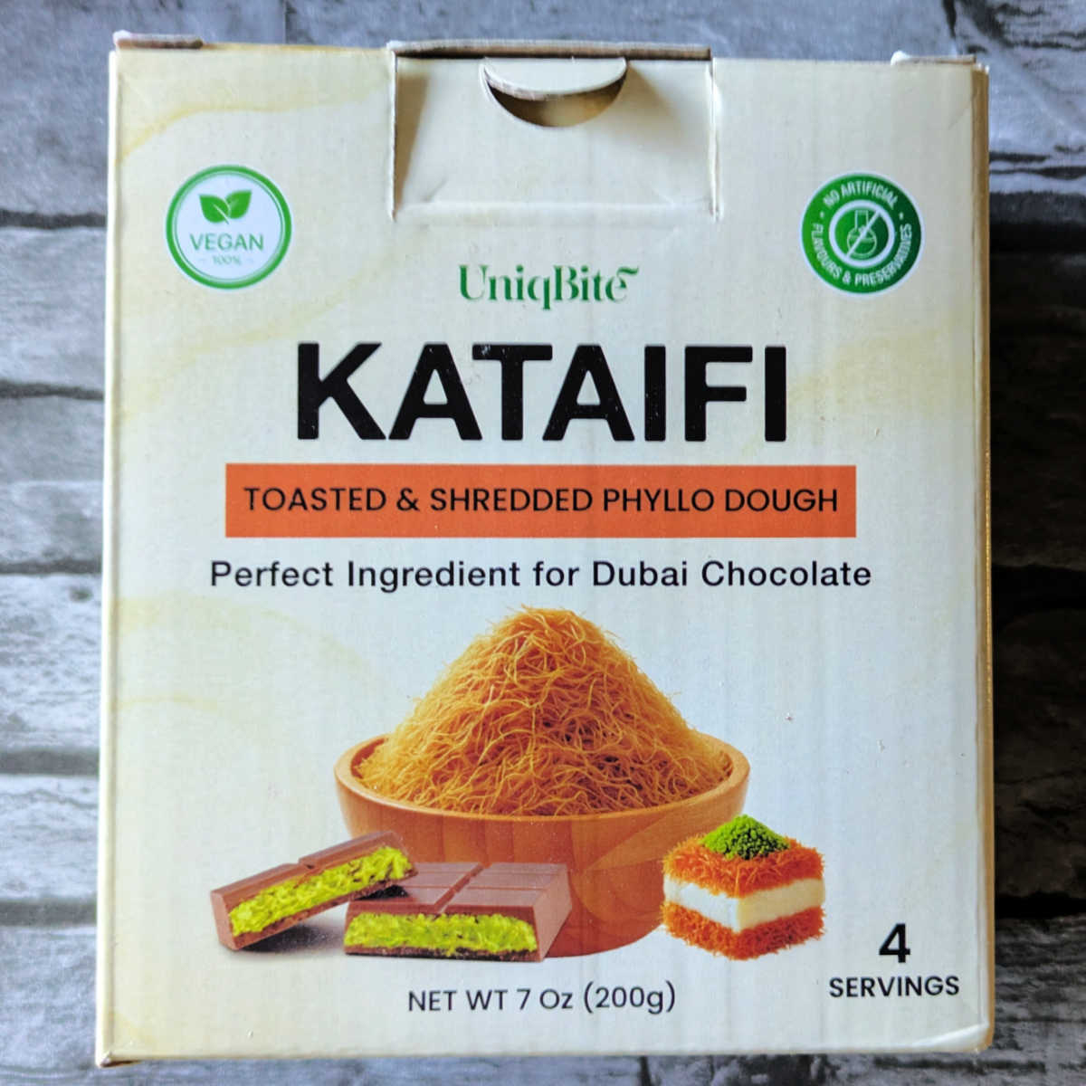 UniqBite Toasted Kataifi Pastry for Dubai Chocolate