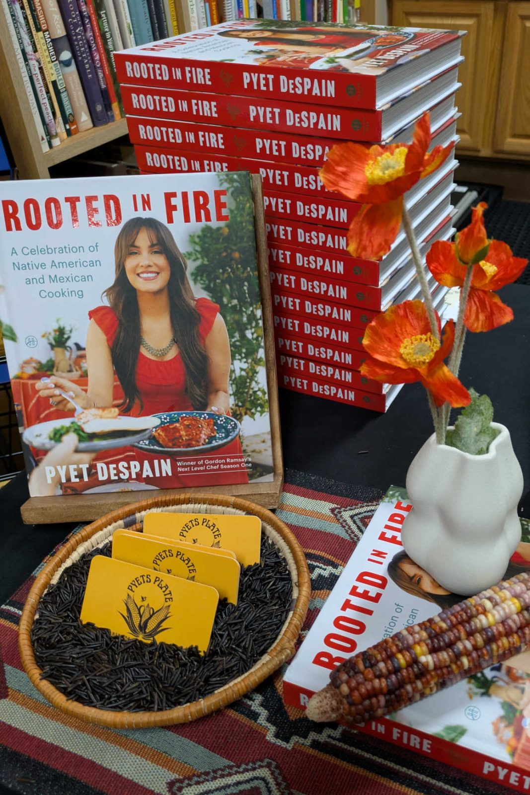 Rooted in Fire is a unique cookbook celebrating Native American & Mexican American fusion! Pyet DeSpain's book features accessible, adaptable, and delicious fire-and-fusion recipes.