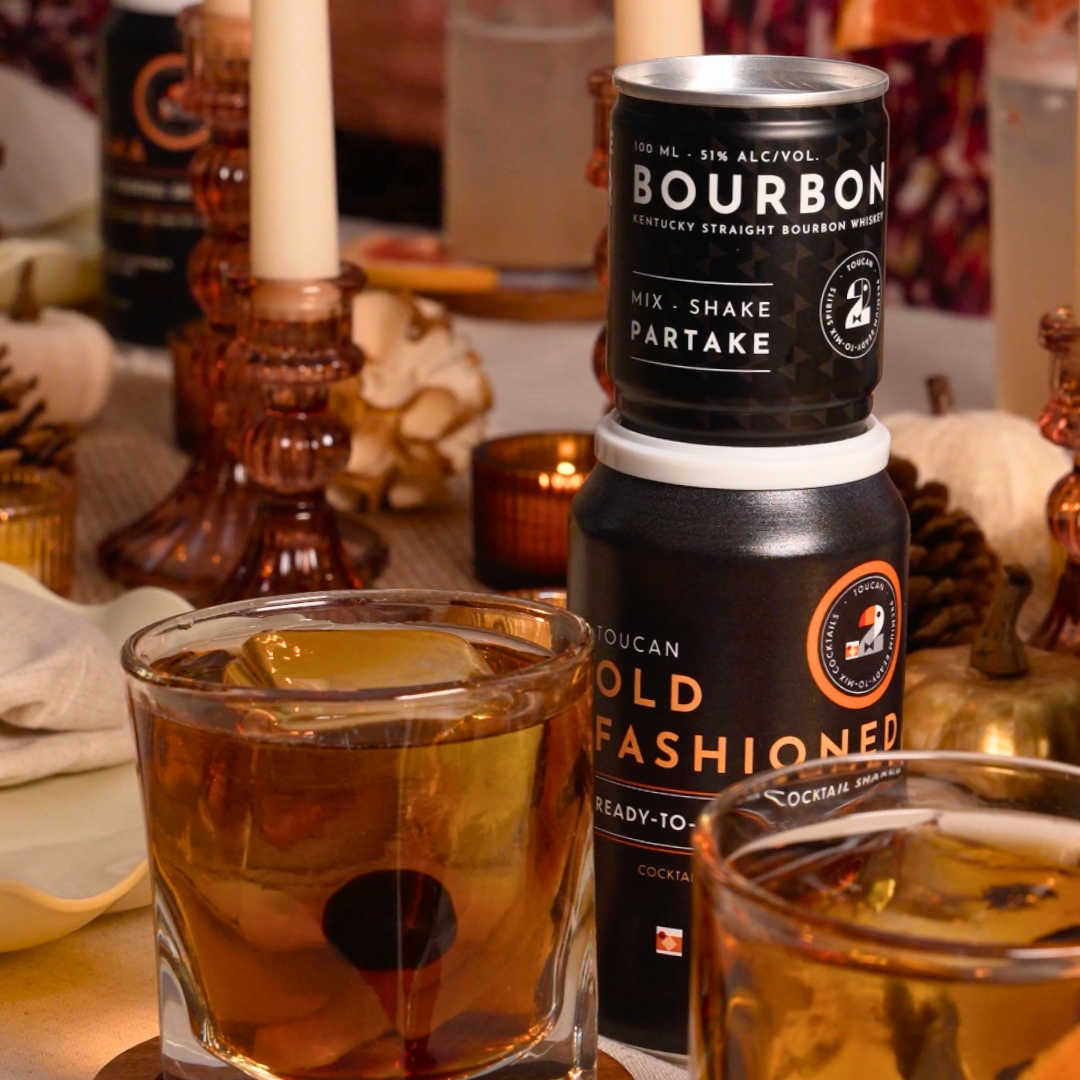 bourbon old fashioned shaker kit