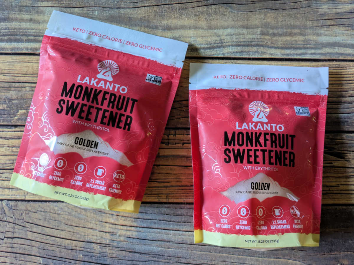 golden lakanto monkfruit sweetener