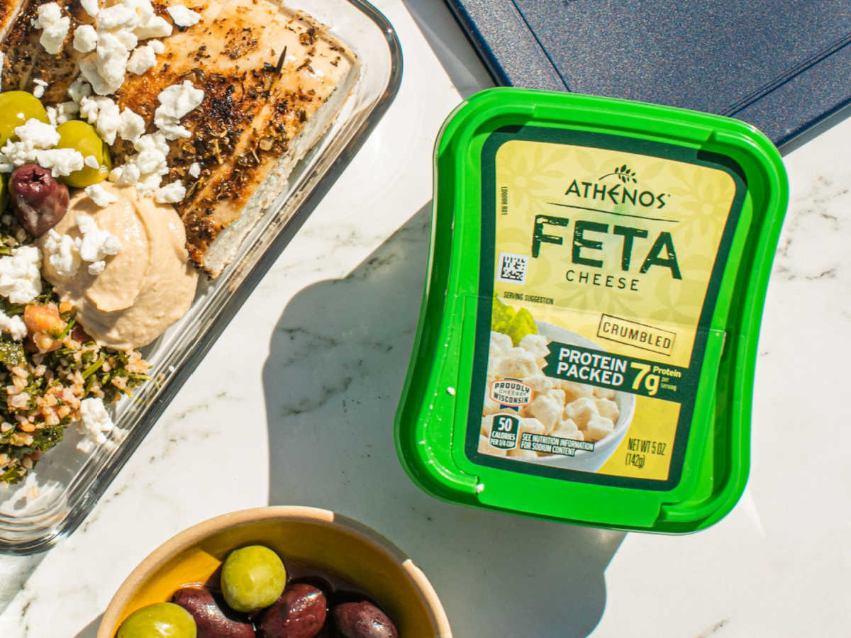 easy feta protein addition