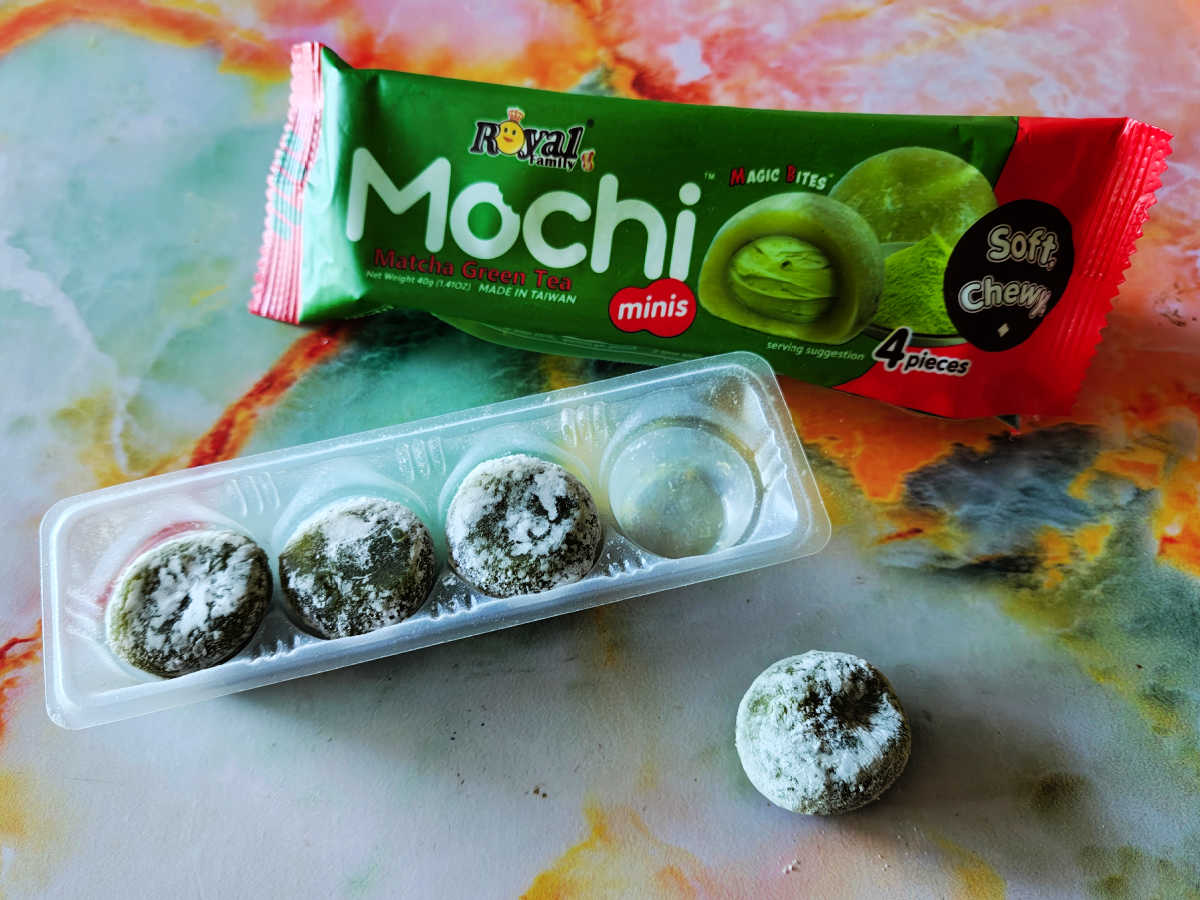 matcha royal family mochi