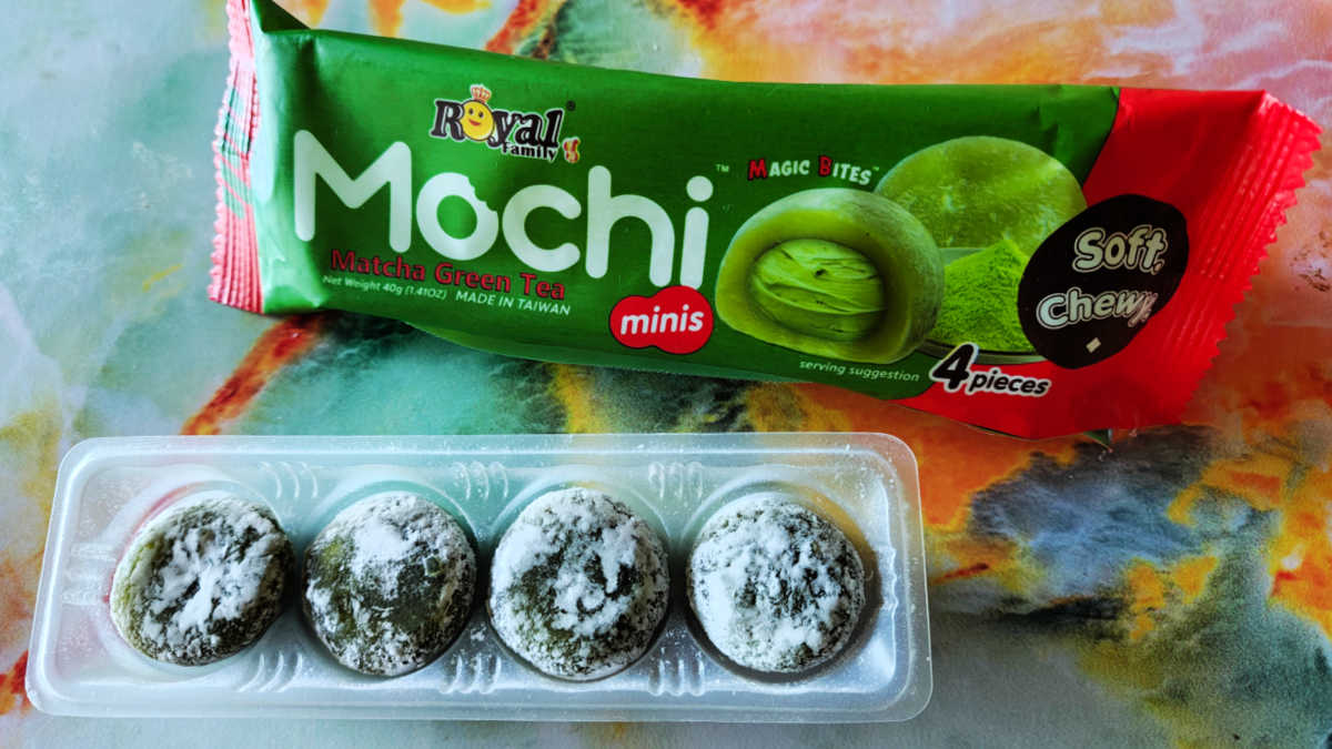 taiwan royal matcha mochi