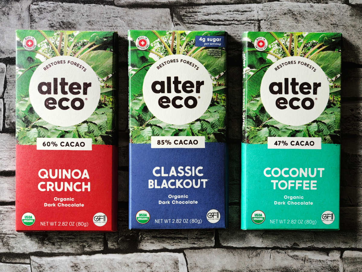 alter eco bars fair trade