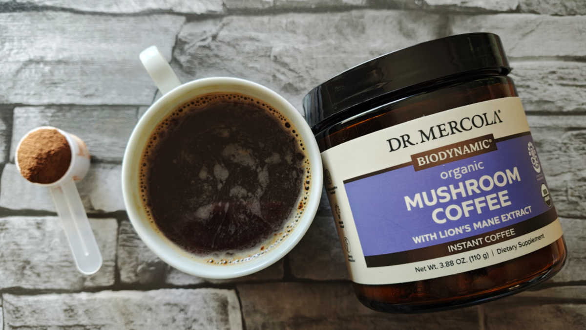 mushroom coffee mercola