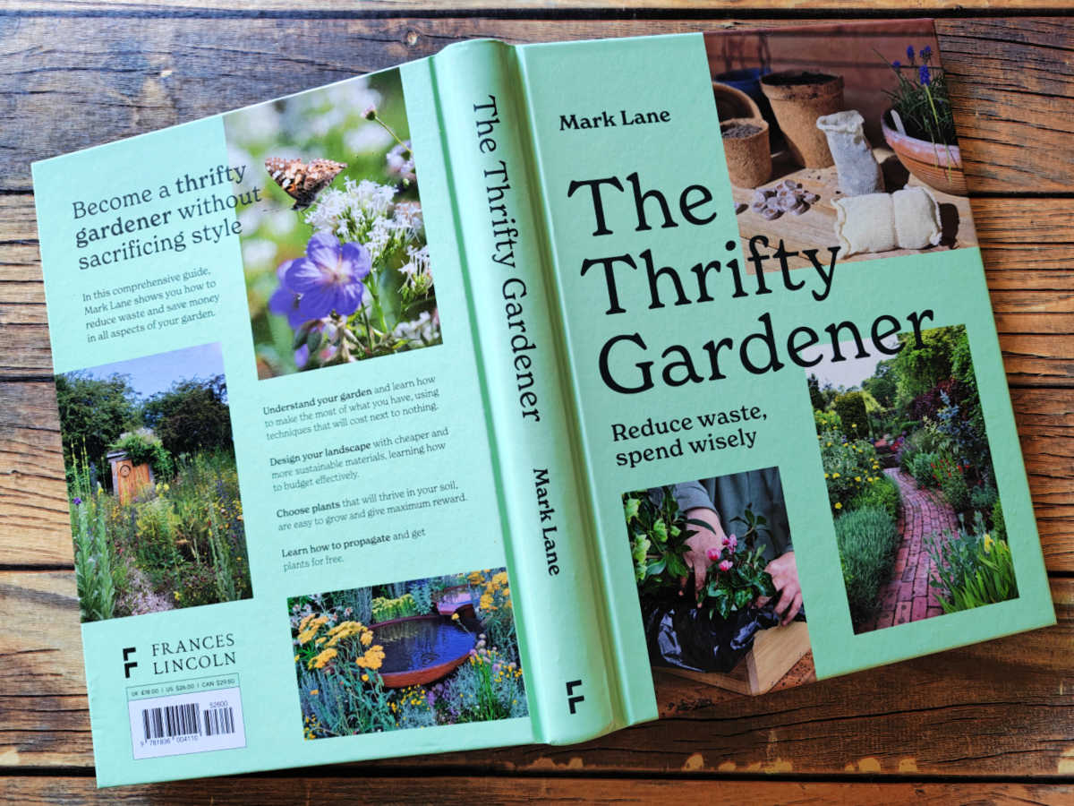 open the thrifty gardener book
