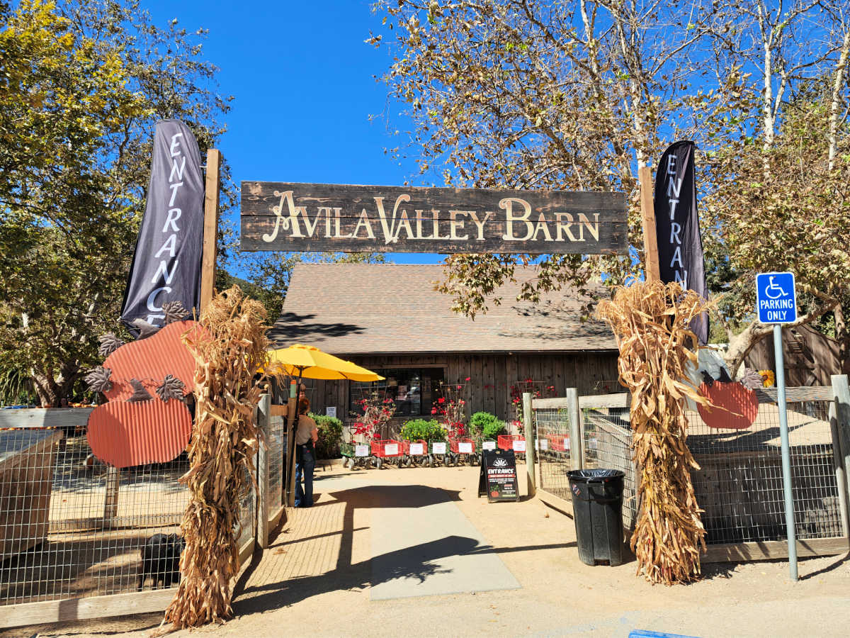 entrance avila valley barn free admission