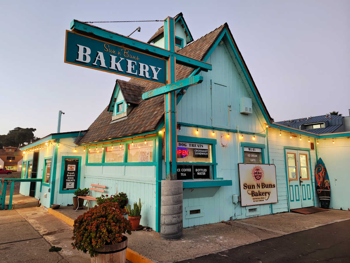 morro bay embarcadero bakery sun n buns