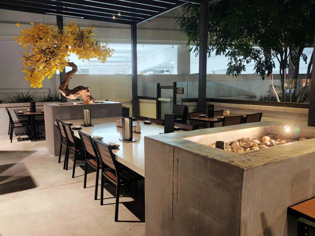 outdoor seating izakaya osen irvine location